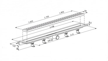 Roltechnik, Manyag zuhanyfolyka, RMF-2/450
, DESIGN 2 (RMF2)