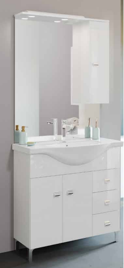 S-Due, Sam 85, komplett f�rd�szoba b�tor szett, 835+811led