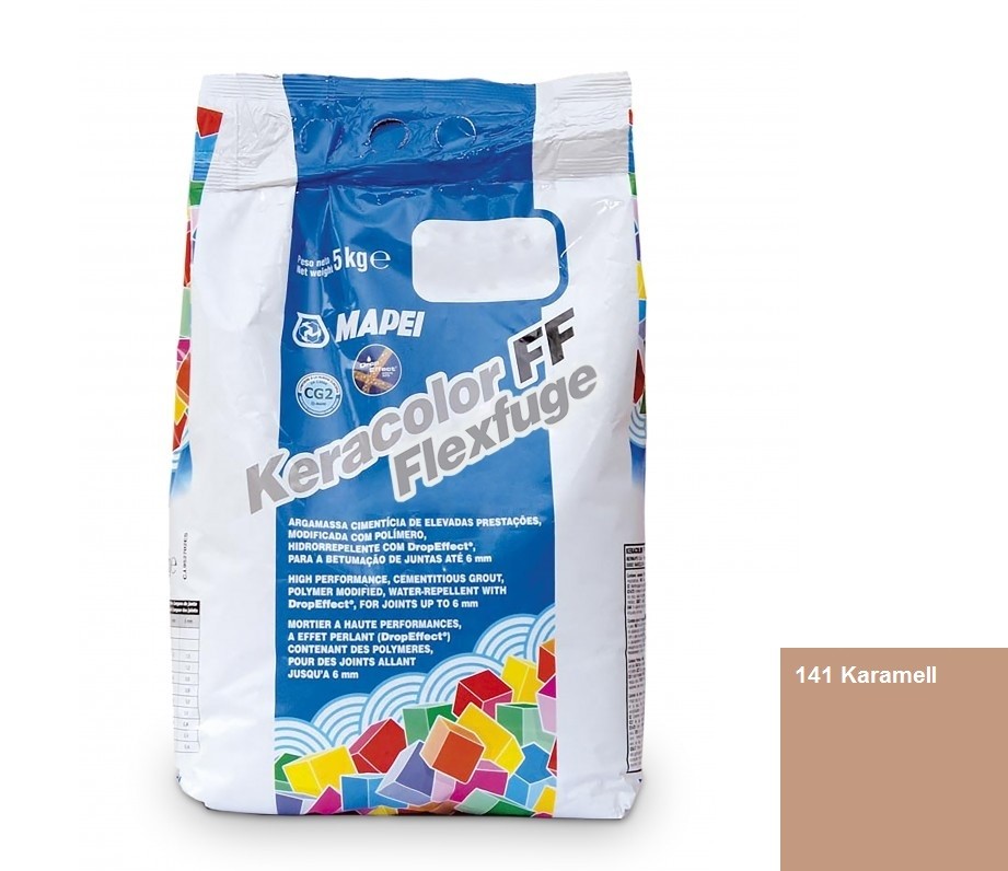 Mapei, Fugz, Keracolor FF Flex karamell 141 (5 kg) I.o.