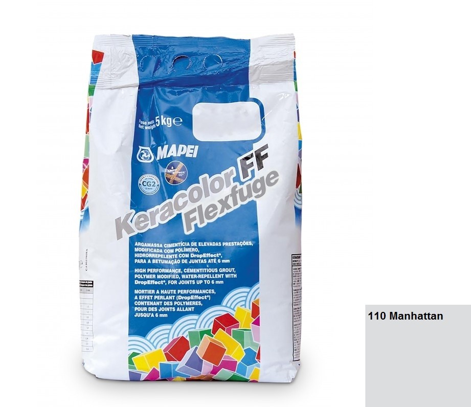 Fug�z�, Mapei, Keracolor FF Flex Nr.110 Manhattan, 5 kg
