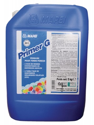 Mapei, Primer G alapoz 5 kg ( aljzatkiegyenlt s csemperagaszt al )