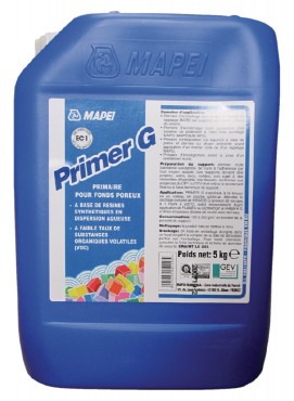 Alapoz, Mapei, Primer G, aljzatkiegyenlt s csemperagaszt al, 5 kg