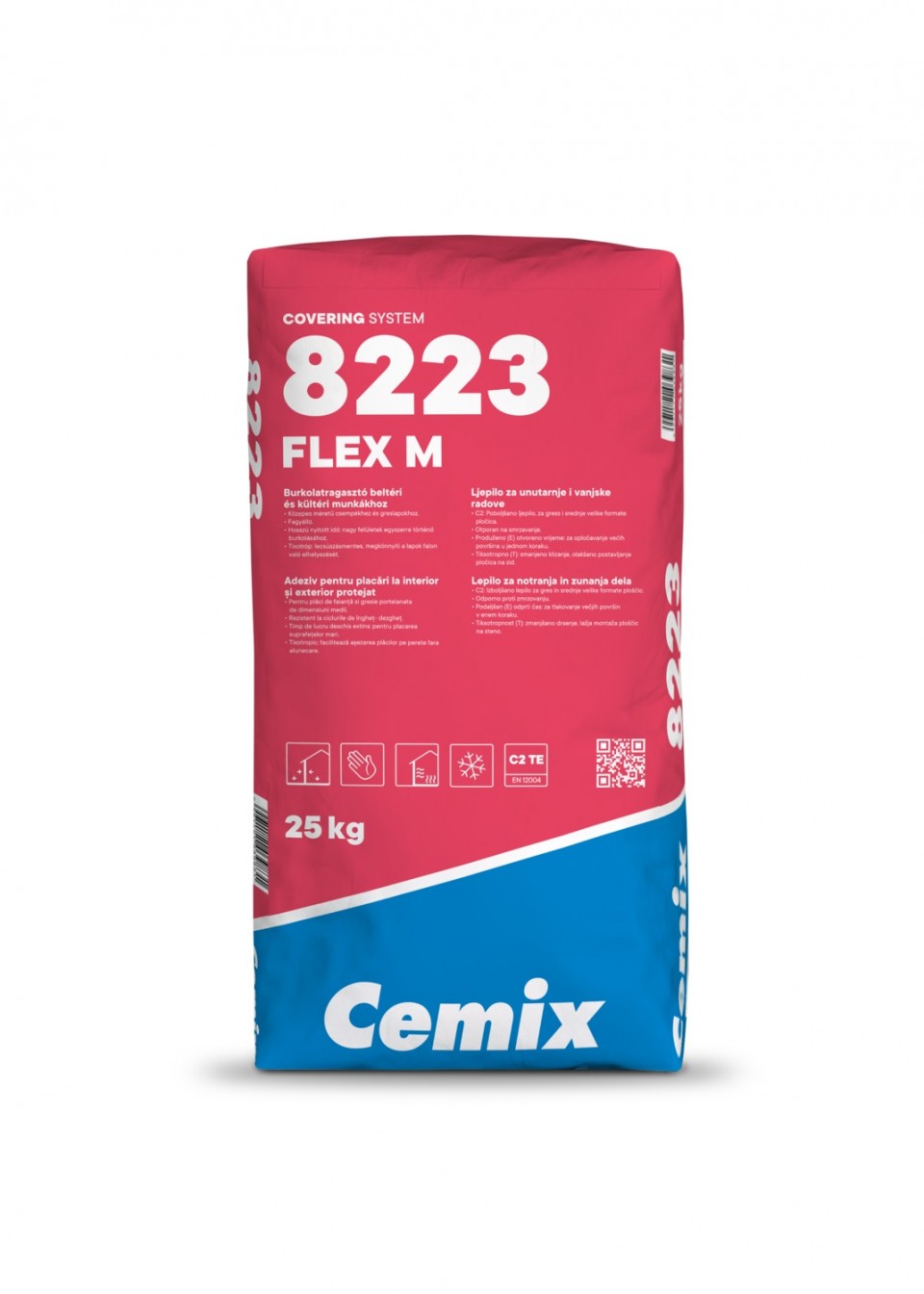 Cemix-LB-Knauf, Flex M csempe s burkollapragaszt (C2TE) 25 kg