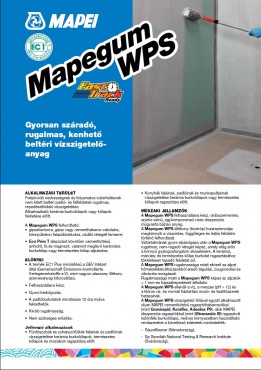 Mapei, Mapegum WPS 10 kg beltri vzsigetels