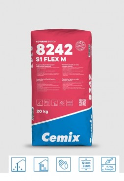 Cemix, S1 FlexM csempe s burkollap ragaszt, 20 kg