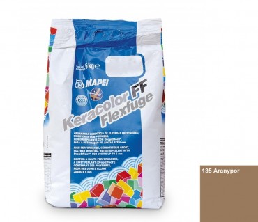 Fugz, Mapei, Keracolor FF Flex Nr.135 Aranypor, 5 kg