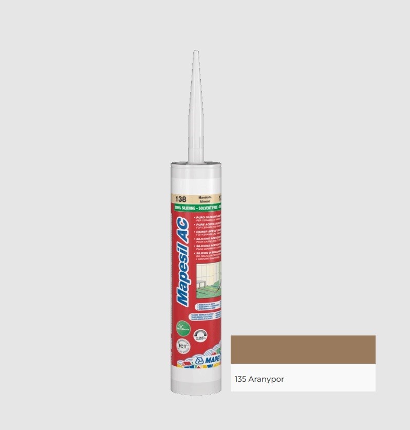 Mapei, Mapesil AC NR.135 Aranypor hzagtmt 310 ml I.o.