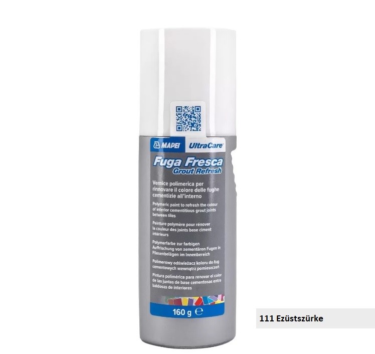 Fuga fel�j�t�, Mapei, Ultracare Fuga Fresca Nr.111 Ez�stsz�rke, 160 gr