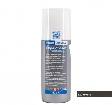 Fuga fel�j�t�, Mapei, Ultracare Fuga Fresca Nr.120 Fekete, 160 gr