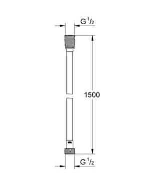 Grohe, Silverflex zuhanycs, 28364000