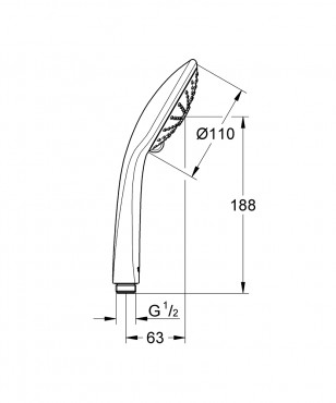 Grohe, Euphoria Massage kzizuhany, 27221001