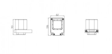 Wellis, Capri, poh�rtart�, fali, kr�mozott f�m, WE00122 I.o.
