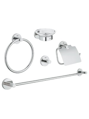 Grohe, Essentials frdszobai kiegsztkszlet 5 az 1-ben, 40344001