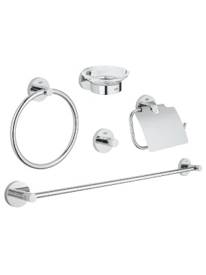 Grohe, Essentials frdszobai kiegsztkszlet 5 az 1-ben, 40344001