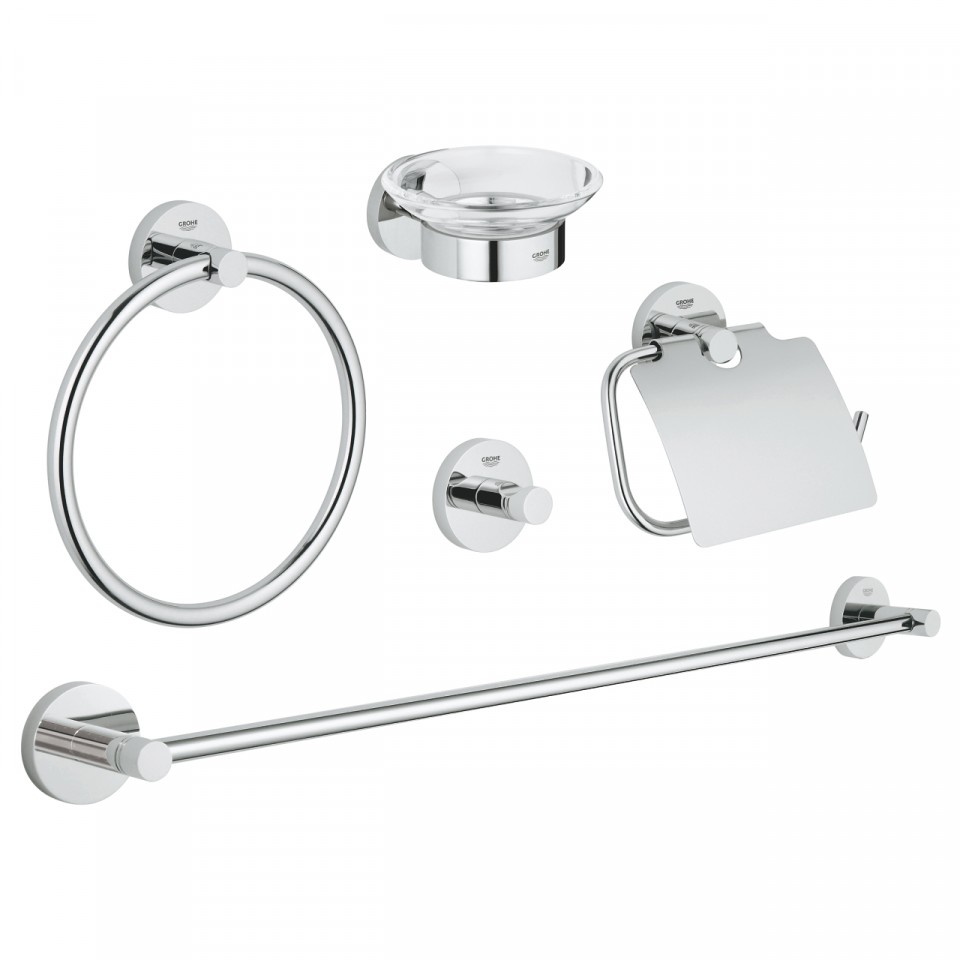 Grohe, Essentials frdszobai kiegsztkszlet 5 az 1-ben, 40344001