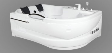 Wellis, Dublo E-Drive TOUCH Hydro hidromassz�zs k�d, csapteleppel, 180x130x62 cm