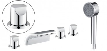 Wellis, Dublo E-Drive TOUCH Hydro hidromassz�zs k�d, csapteleppel, 180x130x62 cm