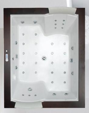 Wellis, Nera Maxi E-Drive Hydro hidromassz�zs k�d, csapteleppel, 185x150x72 cm