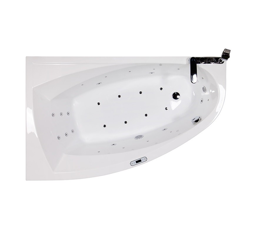 Wellis, Matana, Hydro, hidromasszzs kd, csapteleppel, 160x100x60 cm