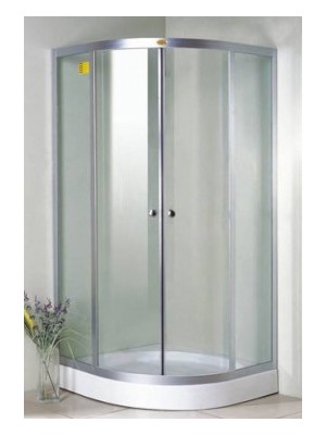 HTB, komplett zuhanykabin tlcval s szifonnal, ves, 90x90, natur veg, krm keret, 5 mm (8120), tlcval s szifonnal