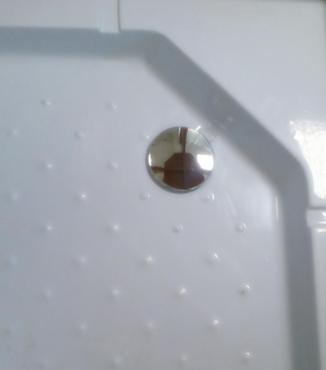 HTB, zuhanykabin tlcval s szifonnal, ves, 90x90, natur veg, szatn keret, 8 mm(Primo 8162 cl.,nyitsirny jobb-bal)