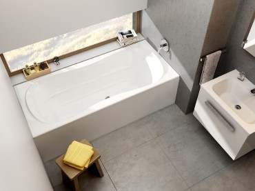 Ravak, Campanula II egyenesk�d, 180x80 cm