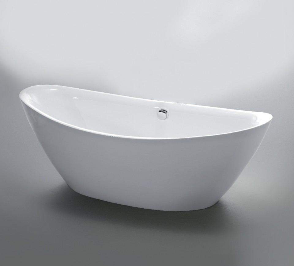 Wellis,MyLine Arezzo white akril trkd, 180*87*65 cm