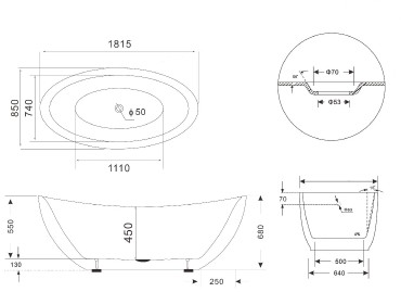 BLN, 180x88x68 cm, trben ll kd, Val.