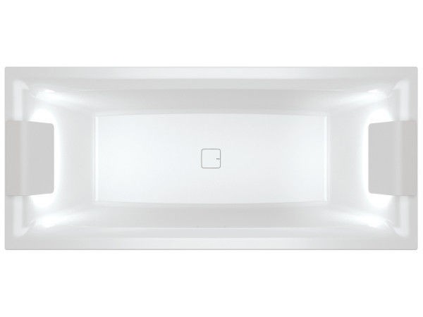 Riho, Still Square (LED) egyeneskd, 180x80 cm, BR0100500K00132