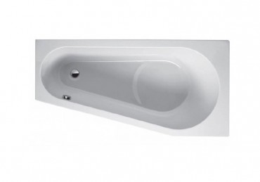Riho, Delta Plug&Play aszimmetrikus kd, Balos 160 cm BD43