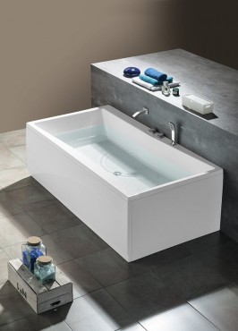 Sapho, Polysan Quest egyenes kd, 180x100x49cm