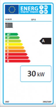 Hunor, SP 6 tagos szilrdtzels ntttvas kazn, 30 kW