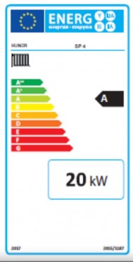 Hunor, SP 4 tagos szilrdtzels ntttvas kazn, 20 kW