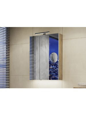 Fürdőszobabútor, tBoss, Mirror Box Tressa, 60 tükrös felsőszekrény