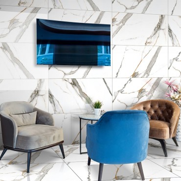 Padllap, Nextile, Carrara White csiszolt magasfny rektifiklt 30*60 cm I.o.