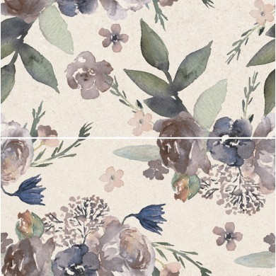 Dekorcsempe, KAI Group, Ethna Vir�gos B�zs rett. 3203, 2 db-os szett, 60x60 cm