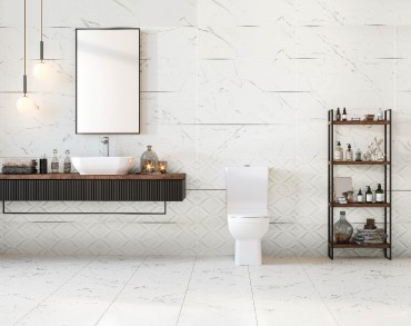 Csempe, BT, Calacatta Marmi Matte Rec. 1, 30x90 cm