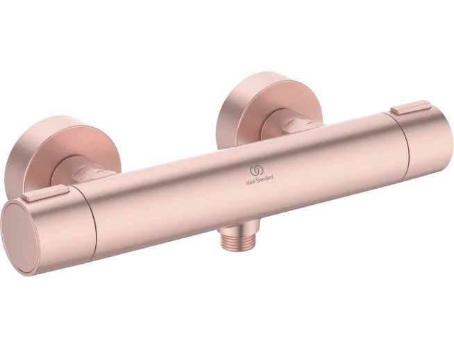 Ideal Standard, Ceratherm Alu+, BD582RO Termoszttos zuhanycsaptelep, rose