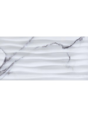 Csempe, KAI Group, Statuario Waves White 30x60 cm 4940 I.o.