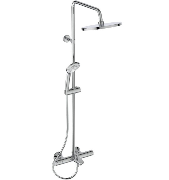 Ideal Standard, Ceratherm T25 Termoszt�tos zuhanyrendszer, kr�m, A7629AA