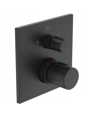 Ideal Standard, Ceratherm C100 falsk alatti termoszttos kd s zuhanycsaptelep, fekete, A7522XG