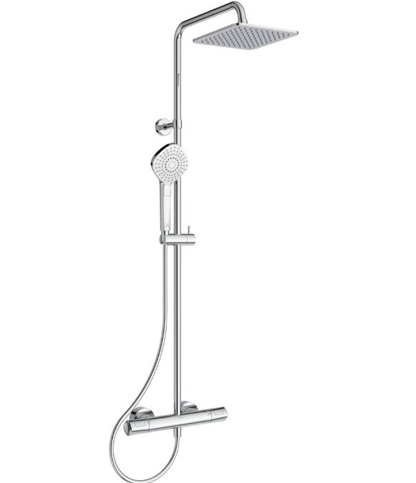 Ideal Standard, Ceratherm T100, Termoszt�tos zuhanyrendszer, 175 cm, A7240AA