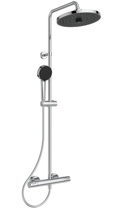 Ideal Standard, Ceratherm T25+ Termoszt�tos zuhanyrendszer, kr�m, A7210AA