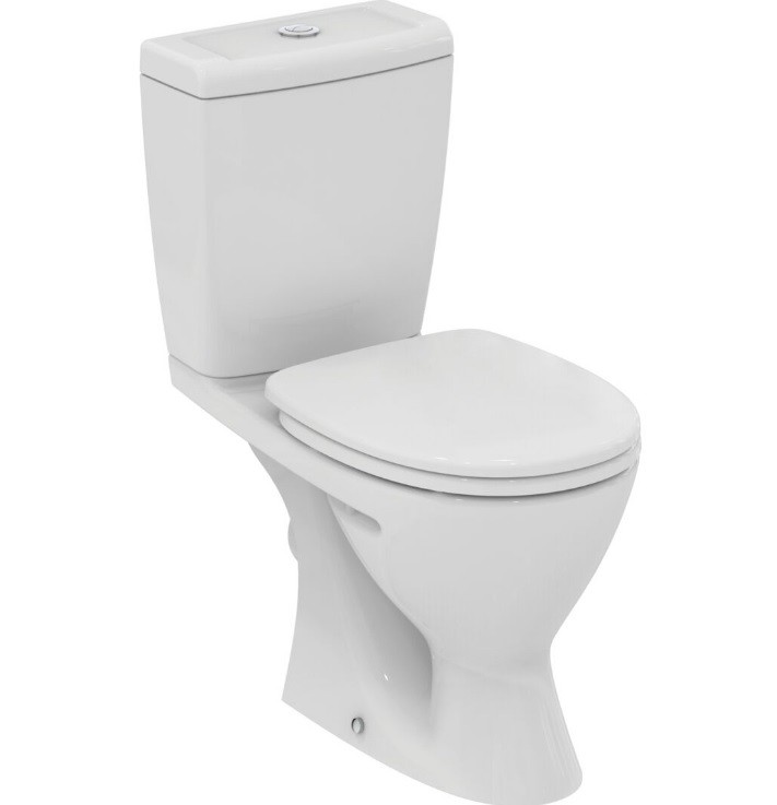 Ideal Standard, Eurovit monoblokkos WC, tartllyal s lkvel, fehr, V337101