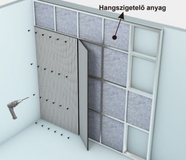Fali panel, Archi Design, Echoessence, Grey Oak, akusztikus, szrke tlgy, 60*275 cm, (18.985Ft/m2),