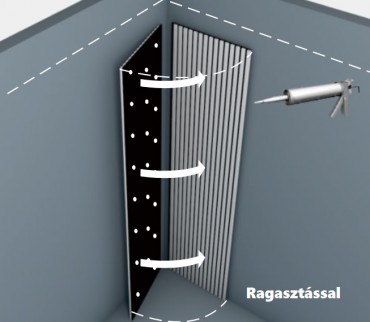 Fali panel, Archi Design, Echoessence, Grey Oak, akusztikus, szrke tlgy, 60*275 cm, (18.985Ft/m2),