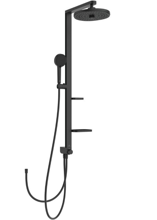 Ideal Standard, Ceraflow Alu+ Zuhanyrendszer, fekete, BD585XG