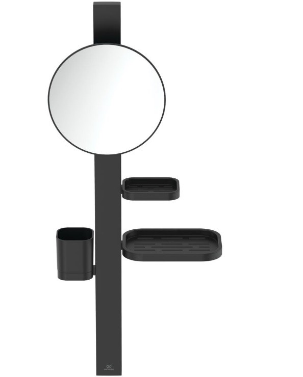 Ideal Standard, Alu + Beauty Bar S nagyt tkr s polcrendszer, fekete, BD589XG