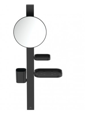 Ideal Standard, Alu + Beauty Bar S nagyt tkr s polcrendszer, fekete, BD589XG