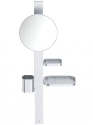 Ideal Standard, Alu + Beauty Bar S nagyt tkr s polcrendszer, ezst, BD589SI